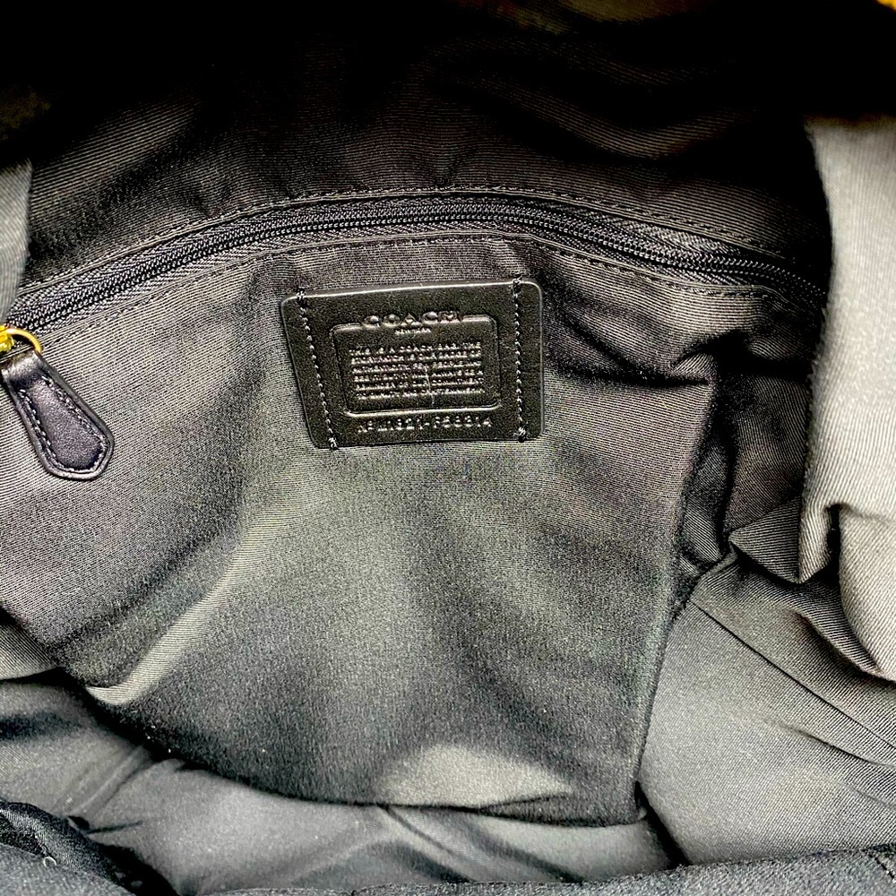 Coach - Charlie Backpack Signature Leather Brown - Picture 9 of 11